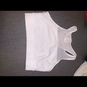 Zyia white all star bra